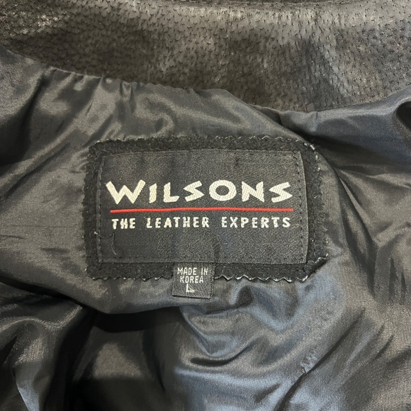 Vintage Wilsons Suede Leather Fringe Jacket - Women's Size Large - Picture 6 of 8